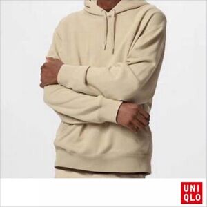 Uniqlo Men's Beige Hoodie